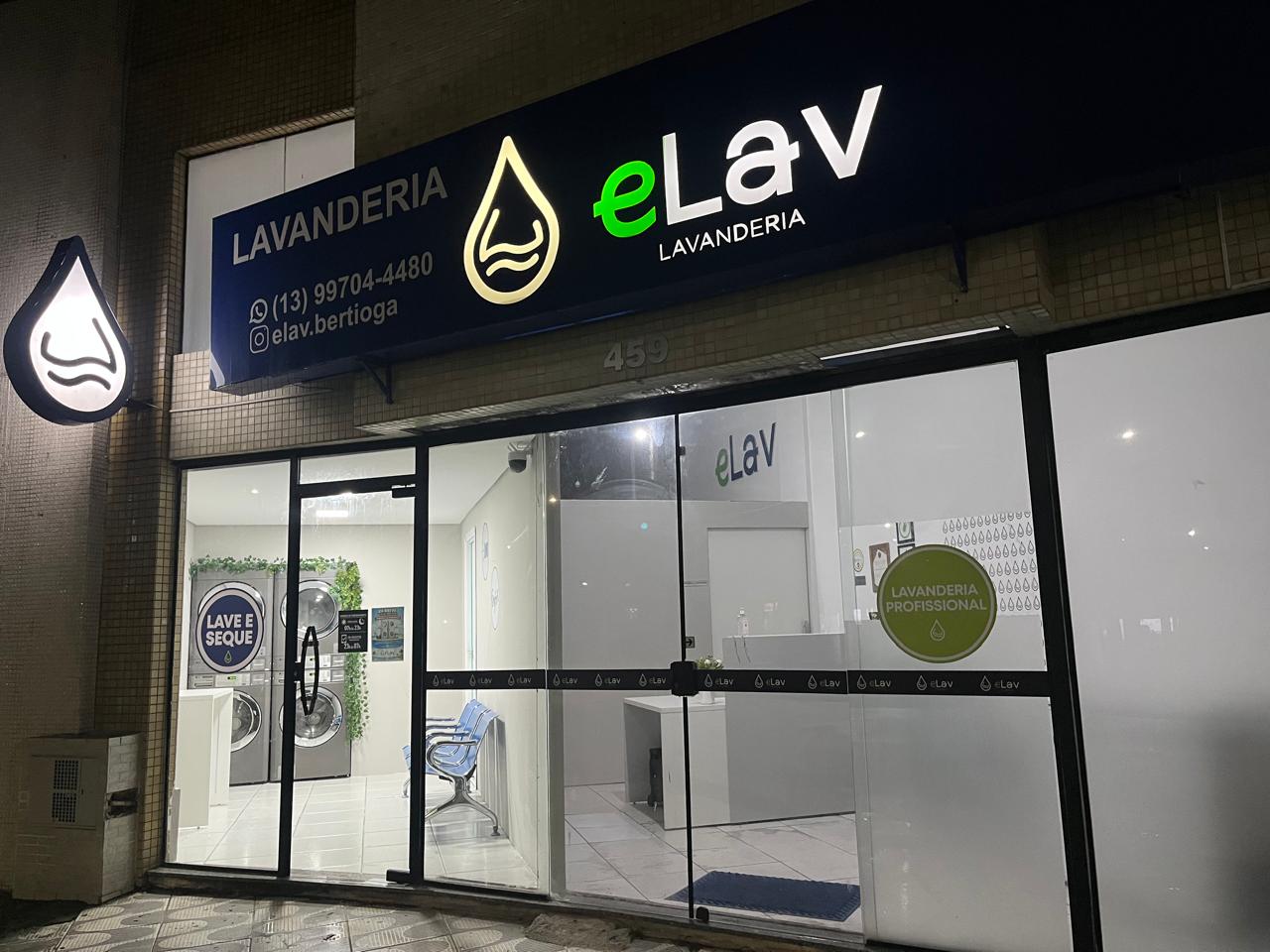 Atendimento premium eLav — sala de espera